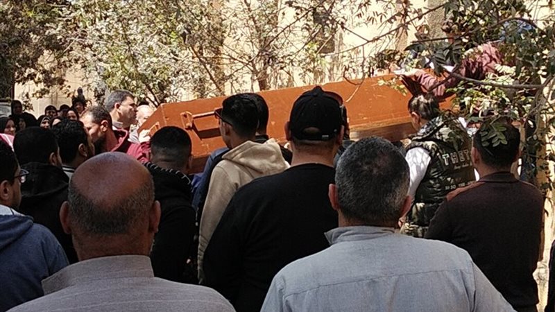 صورة من الجنازة