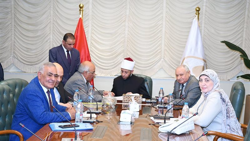 لقاء وزير الأوقاف