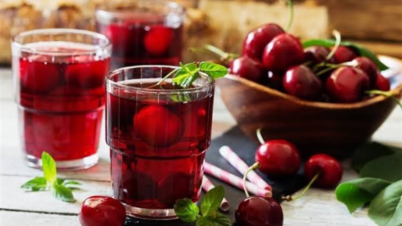 عصير الكرز الحامض