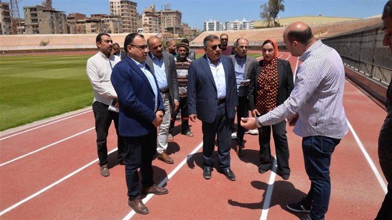 أثناء الجولة التفقدية