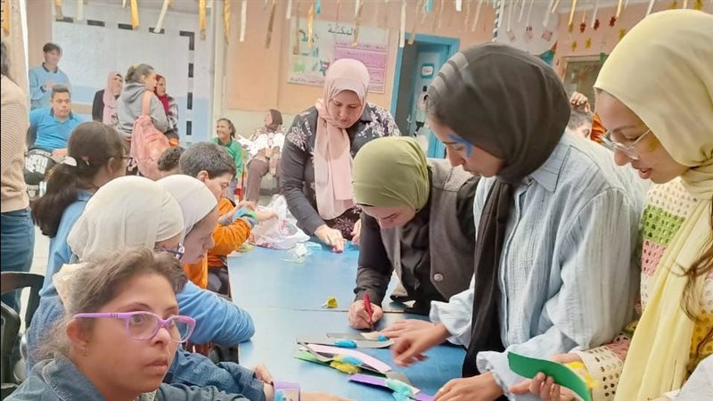 جانب من الورشة