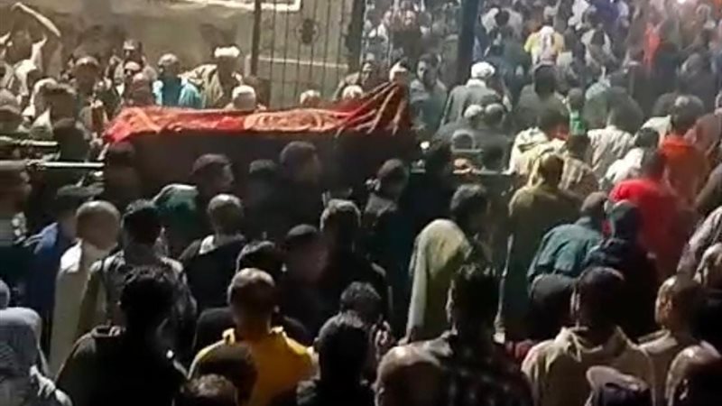 جنازة ضحايا حادث