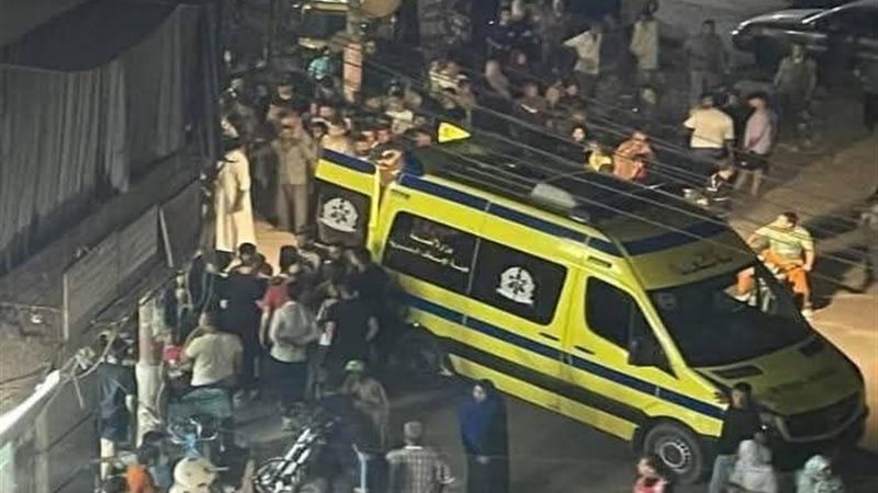 جانب من الحادث -