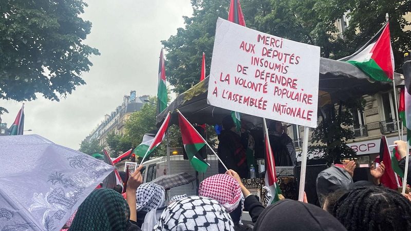 مظاهرات أوروبا لدعم