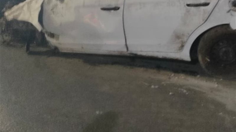 السيارة بعد استخراجها