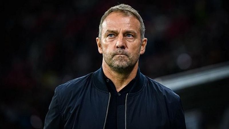 هانس فليك مدرب برشلونة