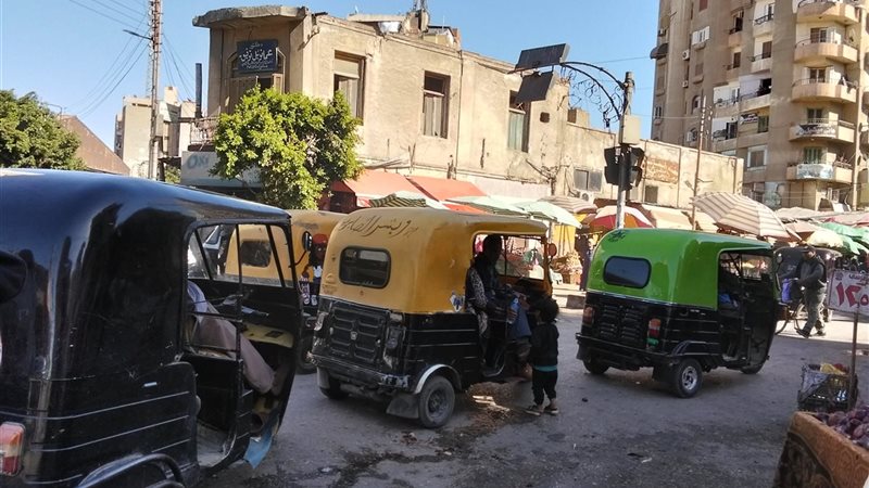 صورة التكاتك فى ميدان