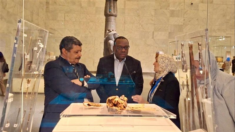 جانب من الزيارة