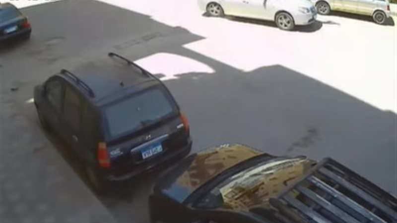 لحظة وقوع الحادث