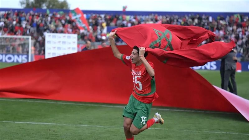 منتخب المغرب يتوج