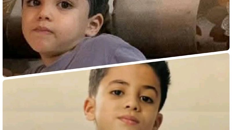 الطفلين ضحايا الحادث
