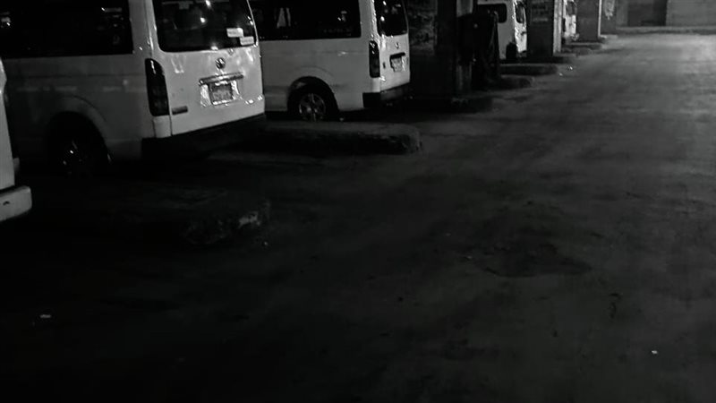 الظلام الدامس بالموقف
