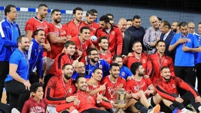 الخطيب يهنئ «رجال يد الأهلي» ببطولة كأس مصر والرباعية
