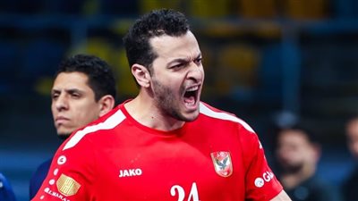 رجال يد الأهلي| إبراهيم المصري: سعداء بالفوز بالكأس.. ونسعى لحسم جميع البطولات