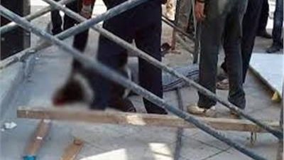 مصرع عامل محارة وإصابة آخر بعد سقوطهما من سقالة بحدائق أكتوبر