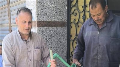 مياه البحيرة  تواصل حملاتها لضبط الوصلات المخالفة بدمنهور