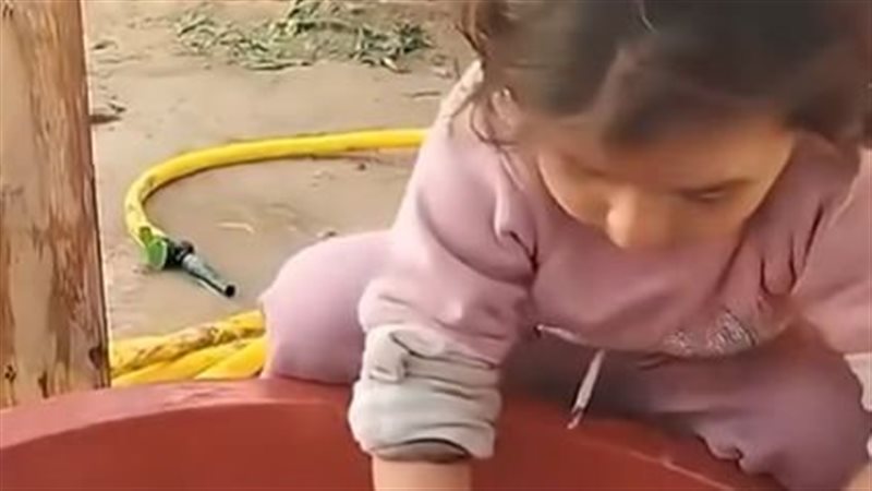 طفلة فلسطينية