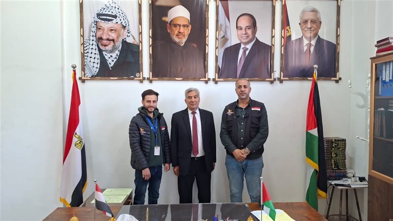 وفد اللجنة المصرية