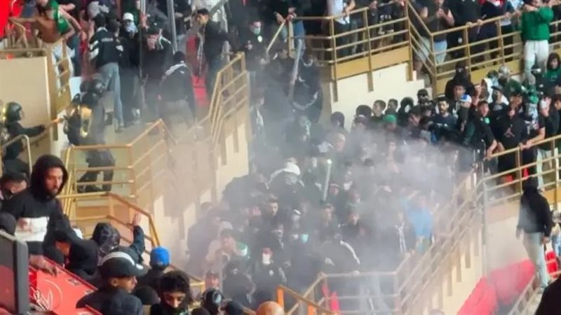 شغب جماهيري في الرباط