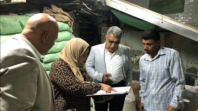 تخفيض حصة مخبز بقرية ميت عنتر بطلخا بسبب نقص وزن الرغيف