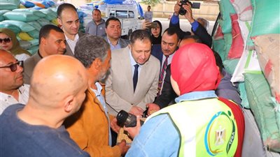متابعة ميدانية لتوريد القمح بدمياط وتوجيهات بتيسير الإجراءات على المزارعين