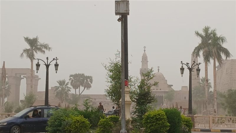 صوره من العاصفة الترابية