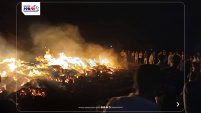 ضبط متهم بإشعال النيران في حقل قمح بقرية الأكرت بالفيوم