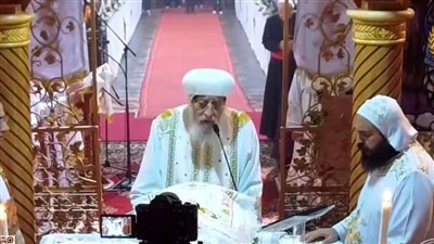البابا تواضروس يترأس قداسا بفيينا ويؤكد: «المسيح هو ماء الحياة»