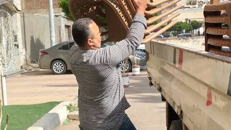 رفع 383 حالة إشغال