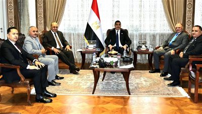 وزير الشباب والرياضة يستقبل مجلس إدارة نادي مستشاري قضايا الدولة الرياضي