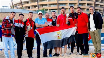 مصر تحصد 10 ميداليات في بطولة إفريقيا للمصارعة الشاطئية