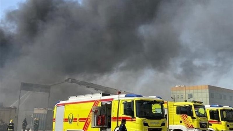 حريق الفجيرة 
