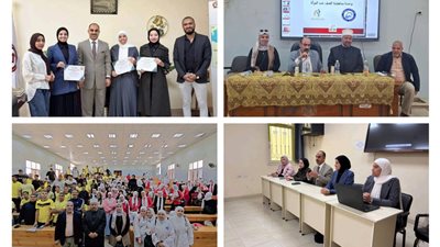 بنى سويف|ندوة لعلوم الرياضة لغرس القيم ومناهضة العنف وورش بسياسة واقتصاد 