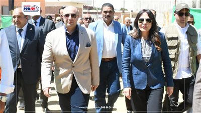 تخدم أكثر من 115 ألف نسمة وزيرة الإسكان ومحافظ الفيوم يتفقدان محطة معالجة صرف
