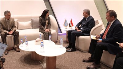 وزير السياحة يلتقي ممثل برنامج الأمم المتحدة الإنمائي بمصر لحماية التراث