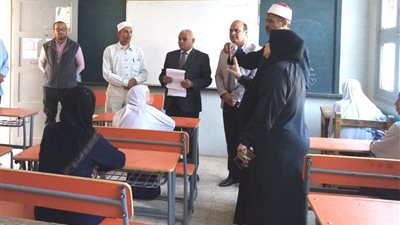 متابعات ميدانية مكثفة لامتحانات النقل بمعاهد سوهاج الأزهرية