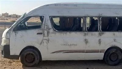 إصابة 9 أشخاص في انقلاب ميكروباص بطريق السويس العين السخنة