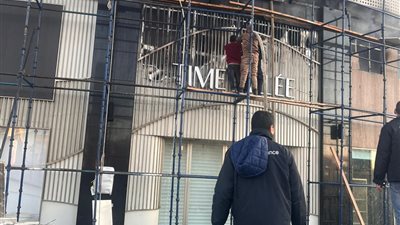 النيابة تنتدب المعمل الجنائي لكشف ملابسات حريق التجمع الخامس