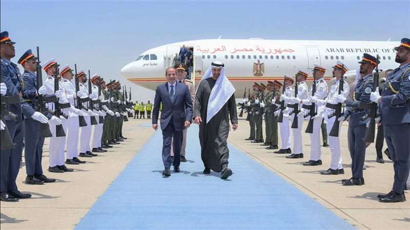 السيسي وبن زايد