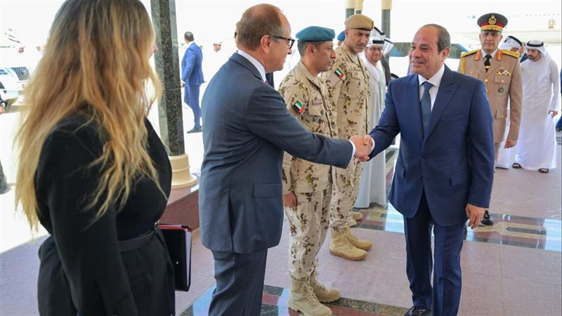 السيسي أثناء زيارته