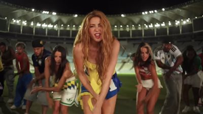شاكيرا تقدم الأغنية الرسمية لبطولة كأس العالم 2026 