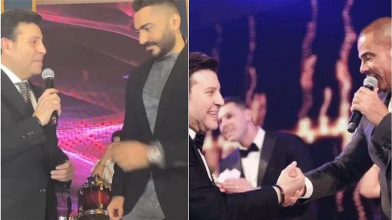 عمرو دياب وهاني شاكر