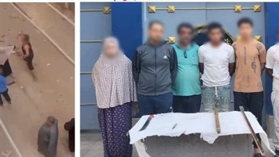 بسبب لهو الأطفال ..ضبط طرفي مشاجرة عنيفة بين جيران ببني سويف