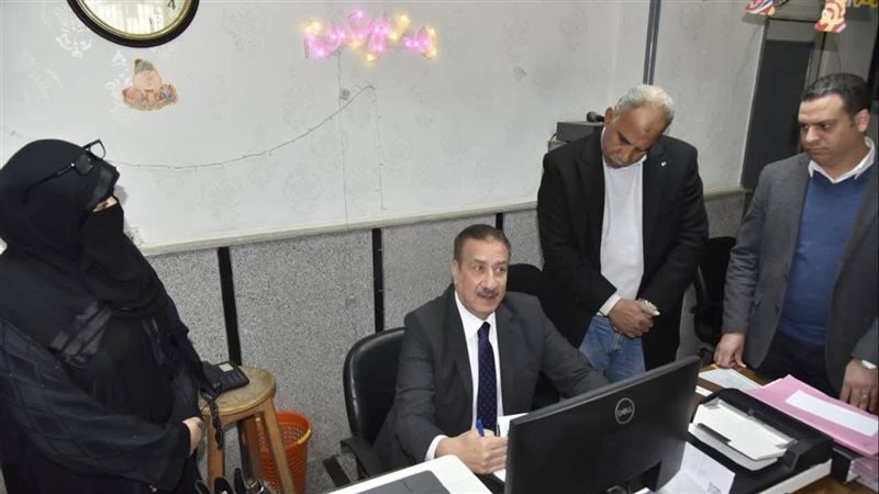 جانب من الجولة التفقدية