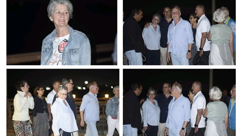 جانب من جولة السياح