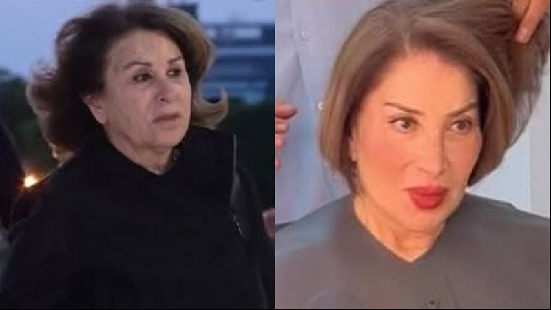 شبيهة بوسي في عزاء