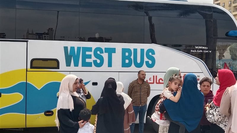 جانب من المغادرة