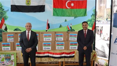 محافظ القليوبية وسفير أذربيجان يتفقدان مدرسة الصداقة المصرية الأذربيجانية 