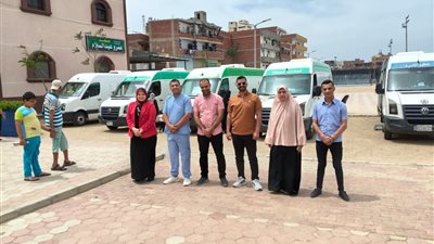 ضمن مبادرة «حياة كريمة».. تقديم الخدمة لـ٤٩٢ مواطن بقافلة ابو حماد 