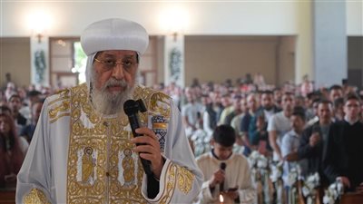 البابا تواضروس الثاني يصلي قداس الأحد الرابع من الخمسين المقدسة  بكرواتيا